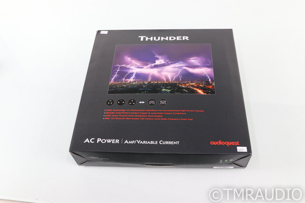 AudioQuest Thunder High Current Power Cable; 2m AC Cord; C15 (Open Box)