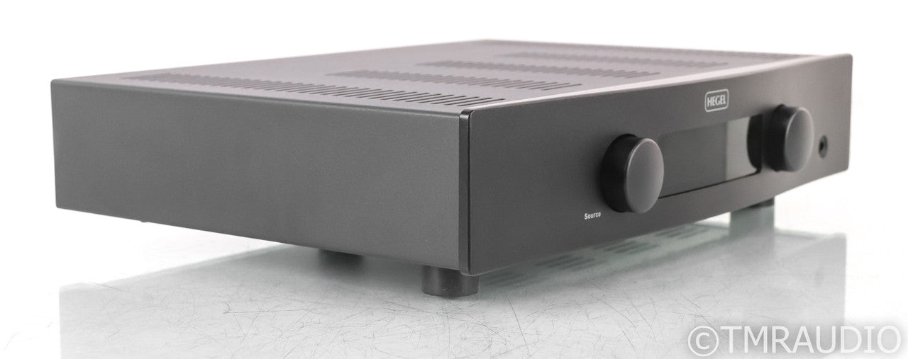Hegel H120 Stereo Integrated Amplifier; H-120; Black; Remote; H-120; Black; Remote