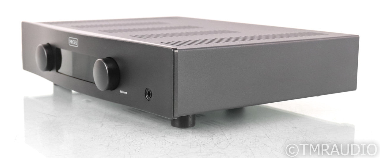 Hegel H120 Stereo Integrated Amplifier; H-120; Black; Remote; H-120; Black; Remote