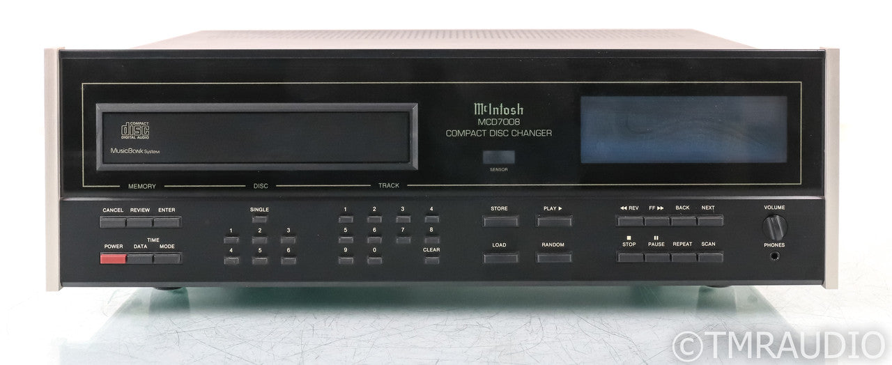 McIntosh MCD7008 CD Player 5-Disc Changer; MCD-7008 (No Remote)