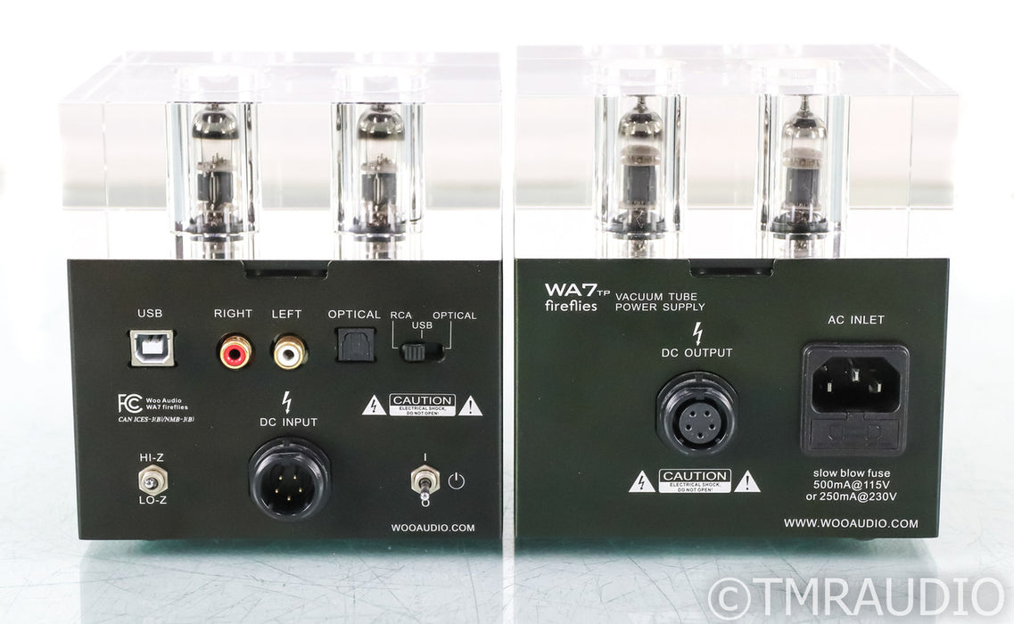 Woo Audio WA7 Fireflies Tube Headphone Amplifier Gen 1; WA7-TP; DAC; USB