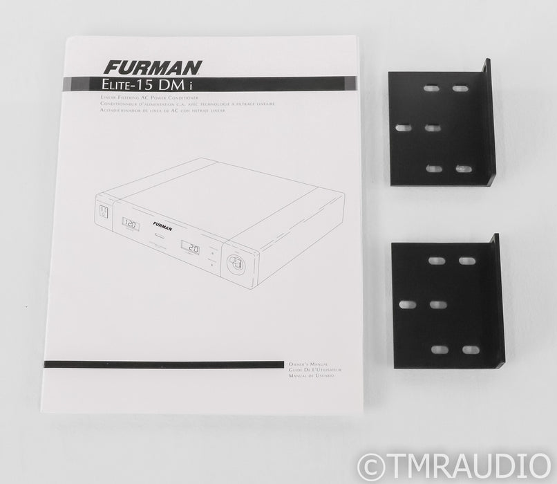 Furman Elite-15 DMi AC Power Line Conditioner; DM-i; Black