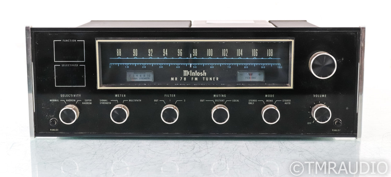 McIntosh MR78 Vintage FM Tuner; MR-78 (1/0)