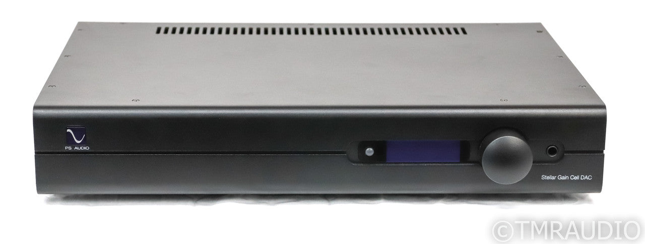 PS Audio Stellar Gain Cell DAC; D/A Converter; Remote; Black (Used)