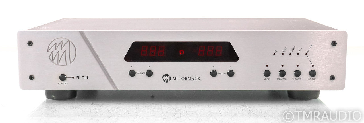 McCormack RLD-1 Stereo Preamplifier; RLD1; Remote; Silver
