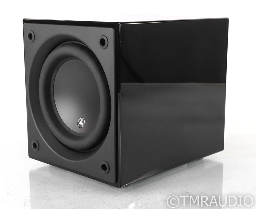 JL Audio Dominion d110 10" Powered Subwoofer; Gloss Black; d-110