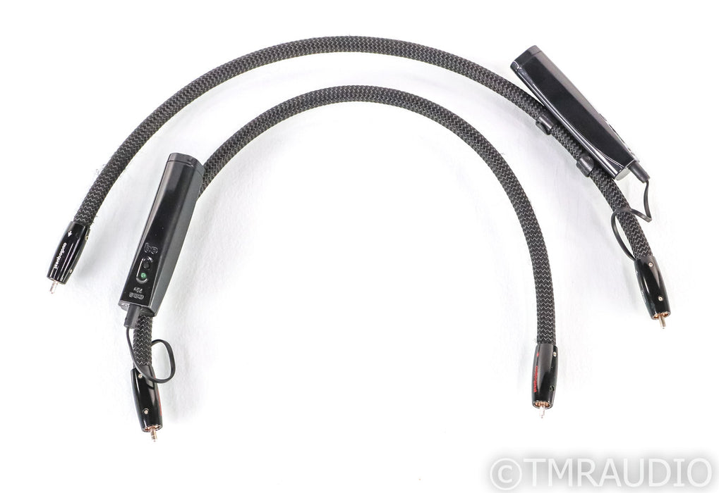 AudioQuest Wind RCA Cables; .5m Pair Interconnects; 72v DBS