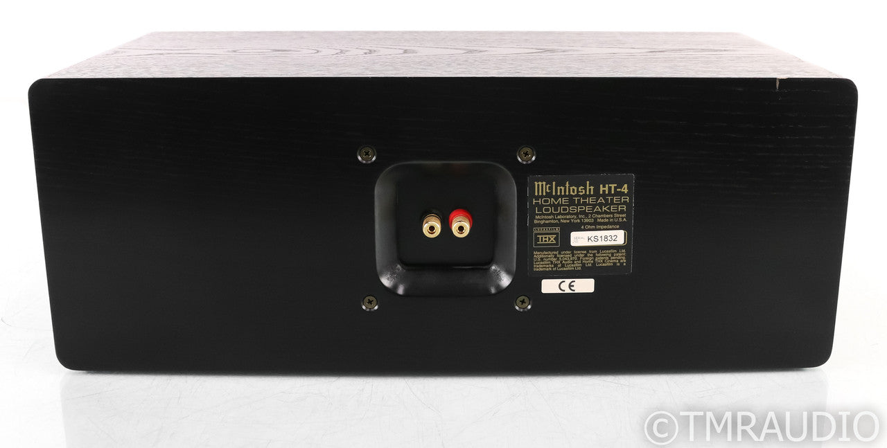 McIntosh HT-4 Center Channel Speaker; Ash Black; HT4