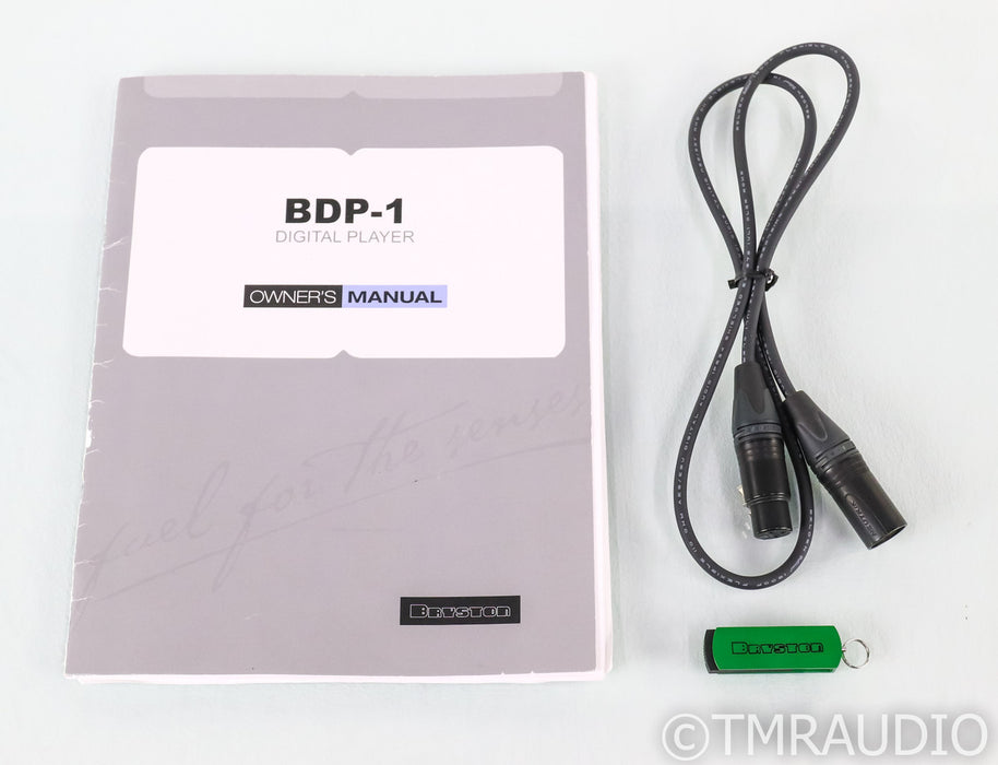 Bryston BDP-1 Network Streamer; BDP1; Black; USB Media Player (No Remote)
