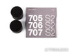 B&W 705 S2 Bookshelf Speakers; Gloss Black Pair; 705S2