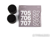 B&W 705 S2 Bookshelf Speakers; Gloss Black Pair; 705S2
