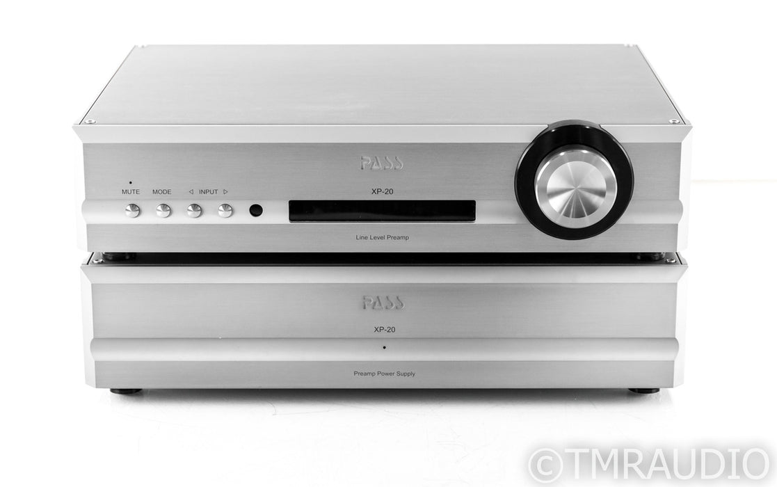 Pass Labs XP20 Stereo Preamplifier; XP-20; Remote; Power Supply