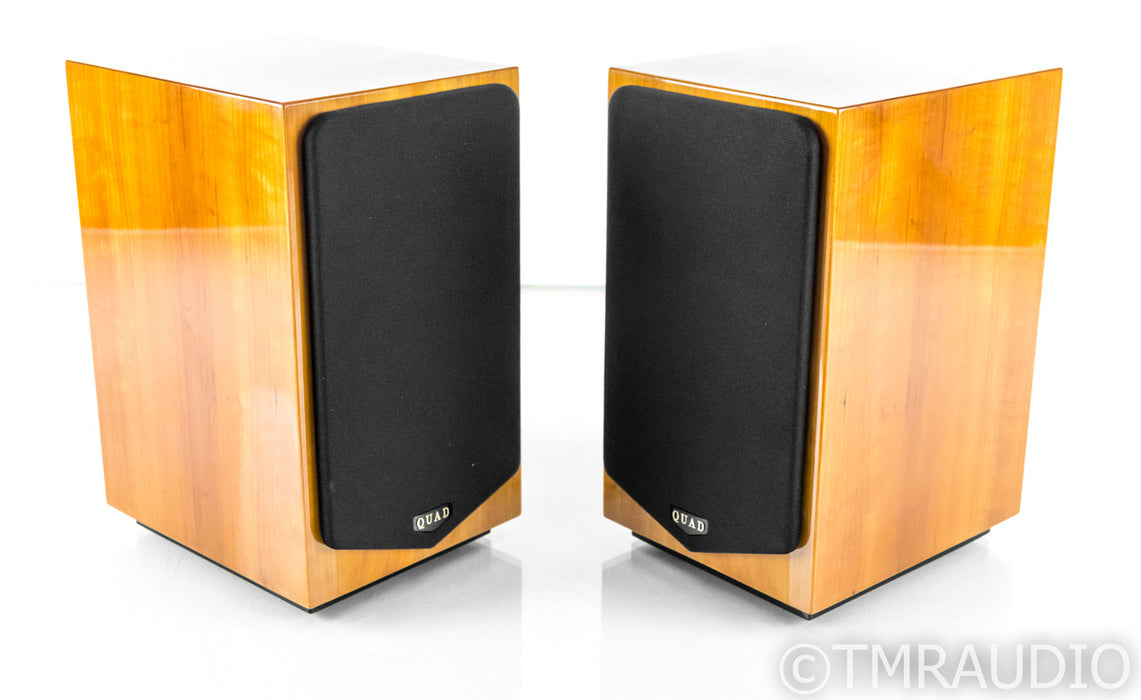 Quad 12L2 Bookshelf Speakers; Cherry Pair