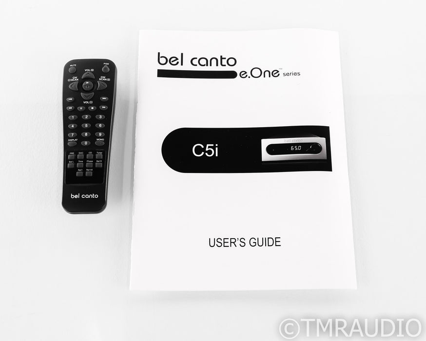 Bel Canto e.One C5i Stereo Integrated Amplifier; C-5i; MM Phono; Remote