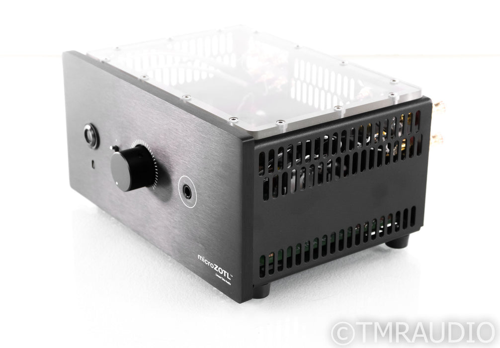 Linear Tube Audio MicroZOTL MZ2-S Tube Headphone Amplifier; Integrated; Upgrades