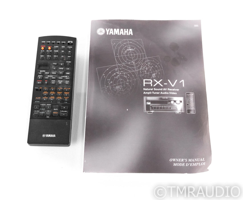 Yamaha RX-V1 6.1 Channel Home Theater Receiver; RXV1; Remote