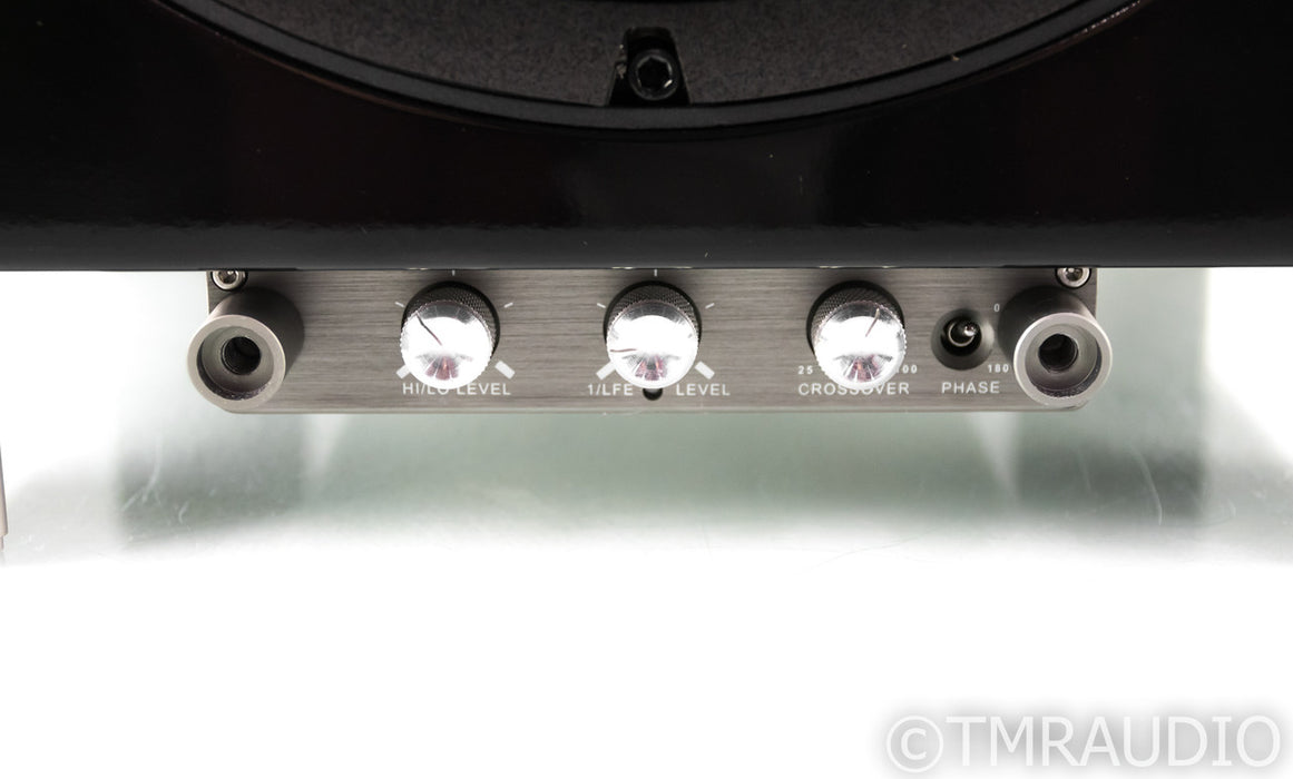 REL R-305 10" Powered Subwoofer; Piano Black; R305