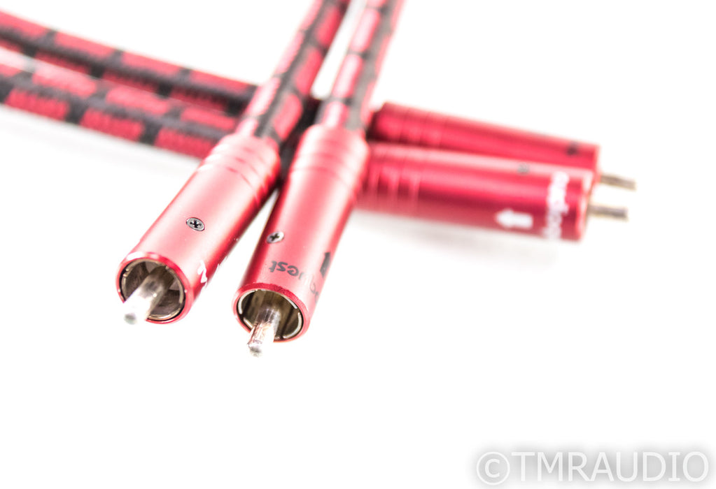 AudioQuest Coral RCA Cables; .5m Pair Interconnects