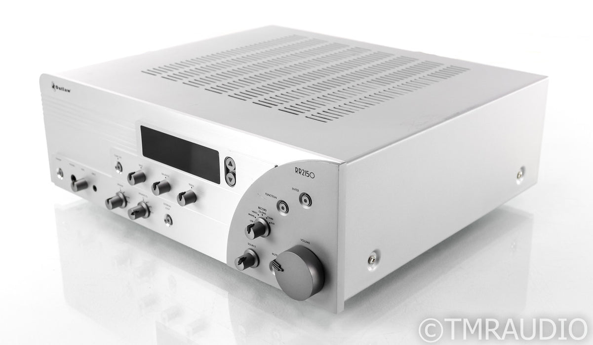 Outlaw Audio RR2150 Stereo AM / FM Receiver; RR-2150; MM / MC Phono (No Remote)