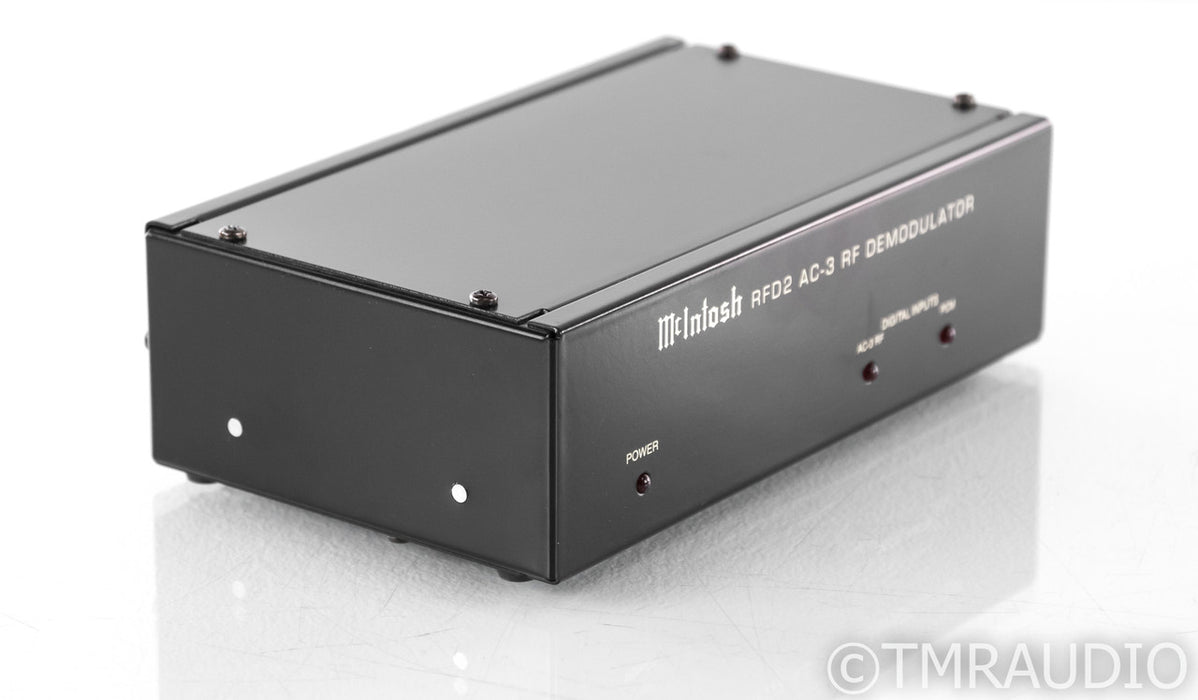 McIntosh RFD2 AC-3 RF Demodulator; Laserdisc Audio Decoder