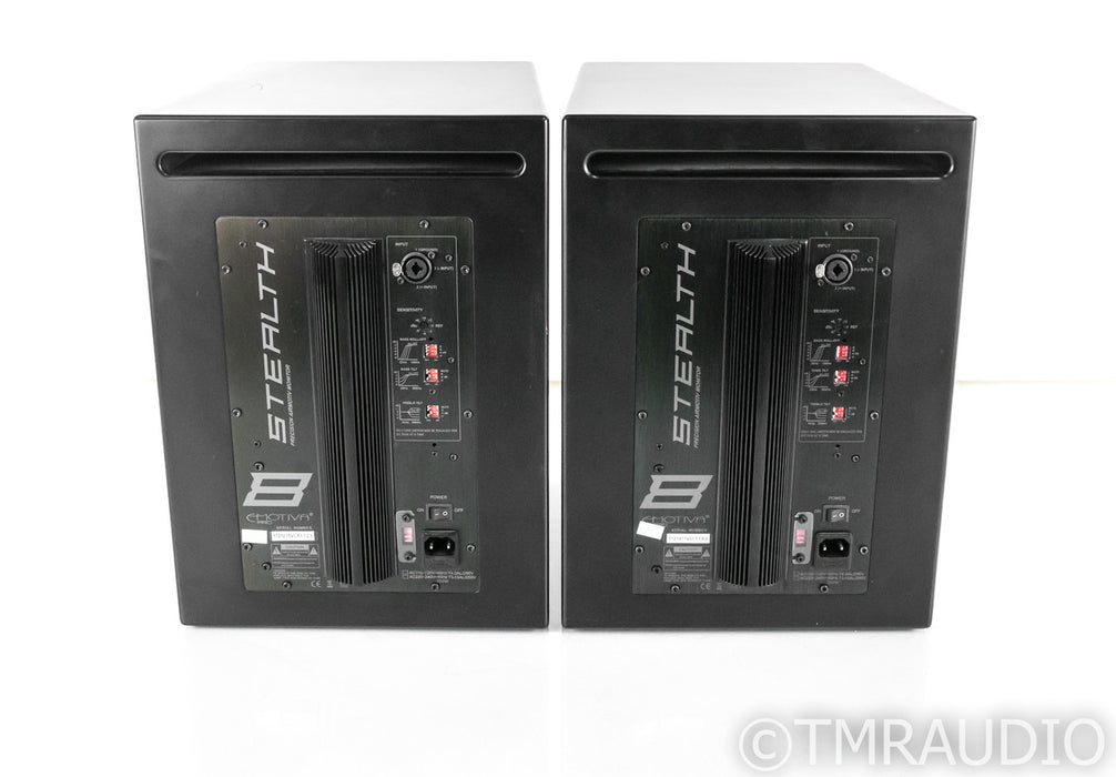 Emotiva Stealth 8 Powered Bookshelf Speakers