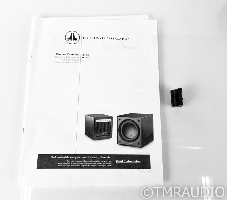 JL Audio D108 Dominion 8" Powered Subwoofer; D-108