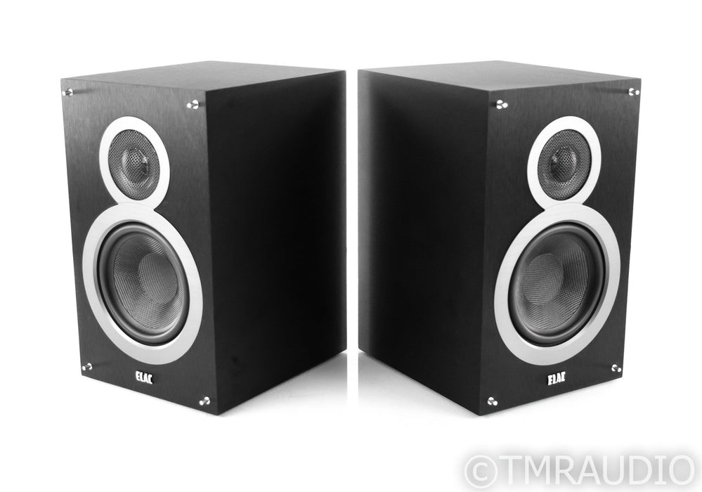 ELAC Debut B6 Bookshelf Speakers; Black Pair
