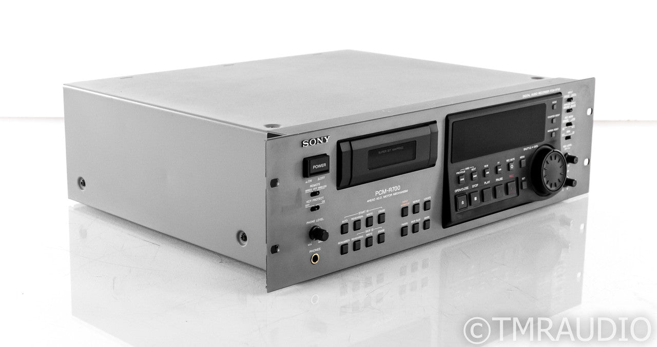 Sony PCM-R700 Vintage Professional DAT Recorder; PCMR700 — The Music Room