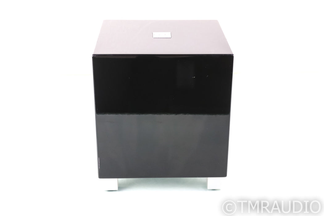 REL T5 8" Powered Subwoofer; Gloss Black; T-5