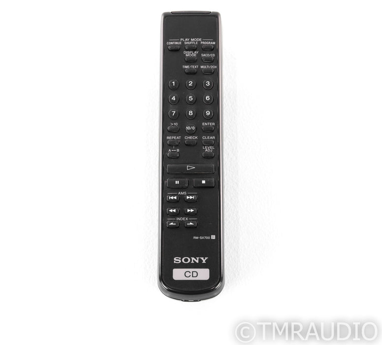 Sony SCD-XA5400ES SACD / CD Player; SCDXA5400ES; Remote