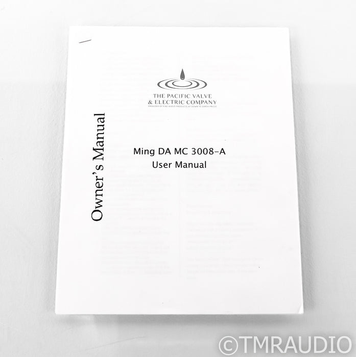 Mei Xing Ming Da MC3008-C Tube Mono Power / Integrated Amplifier