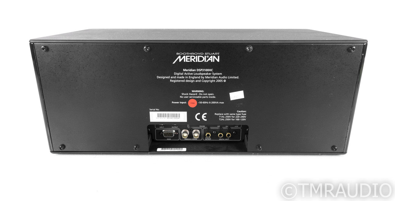 Meridian DSP3100HC Digital Powered Center Channel Speaker; DSP3100HC