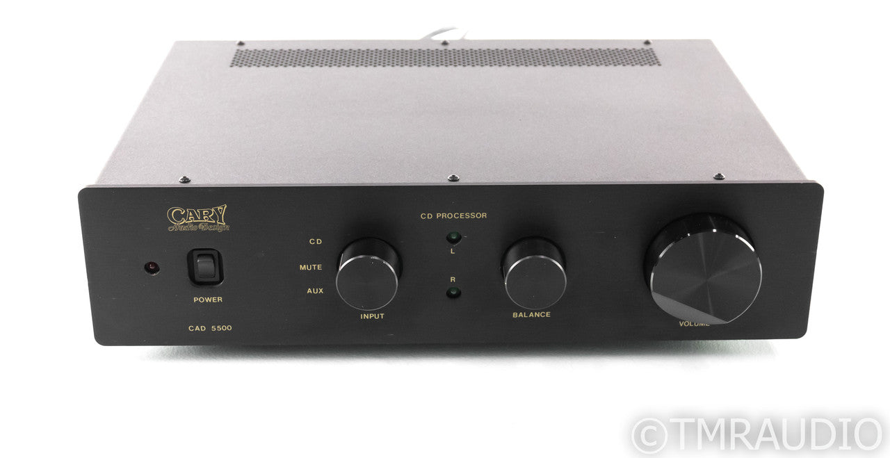 Cary Audio CAD 5500 Stereo Tube Preamplifier; CD Processor / Buffer; CAD-5500