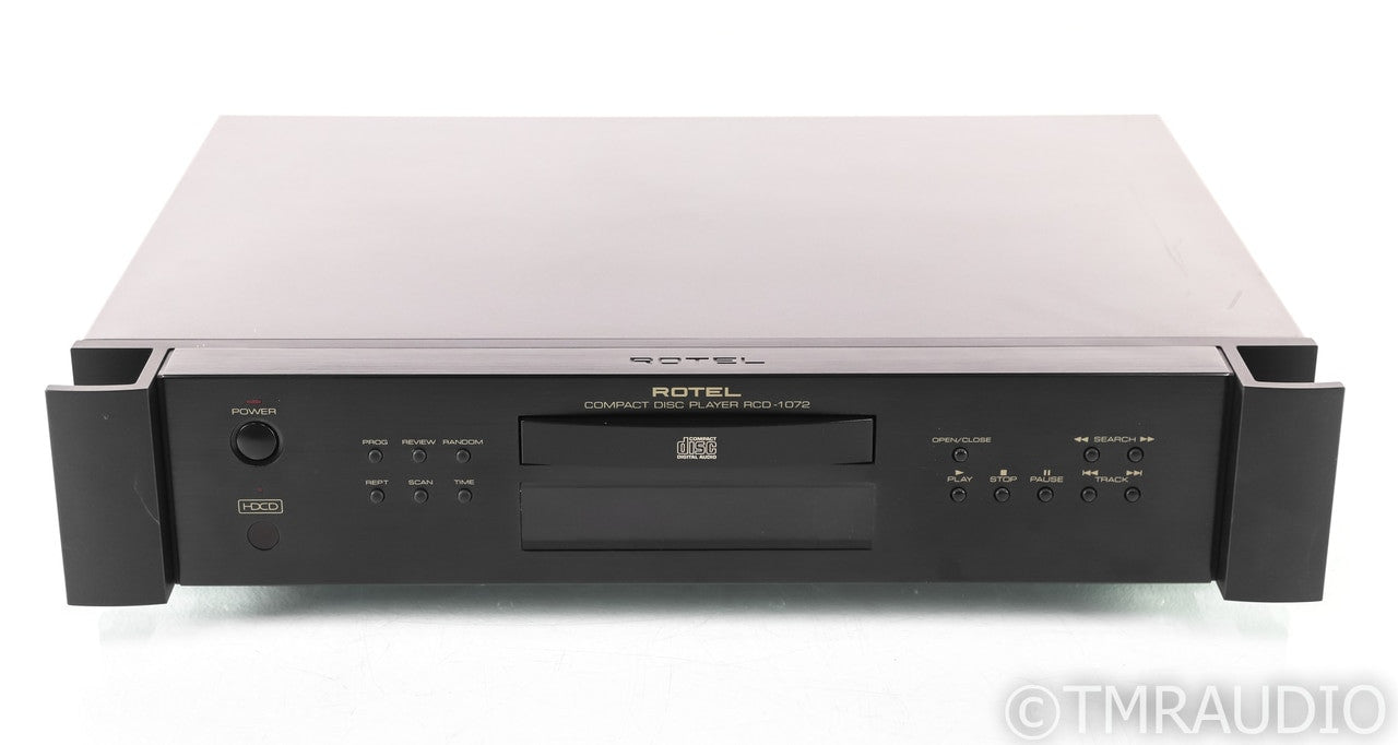 Rotel RCD-1072 CD Player; RCD1072; HDCD; Black; Remote