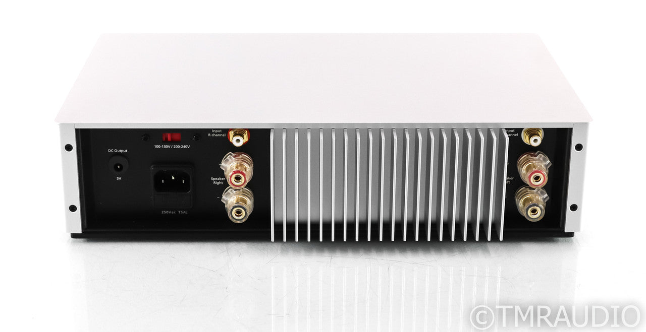 Optoma NuForce STA200 Stereo Power Amplifier; STA-200; Silver (Very Low Hours)