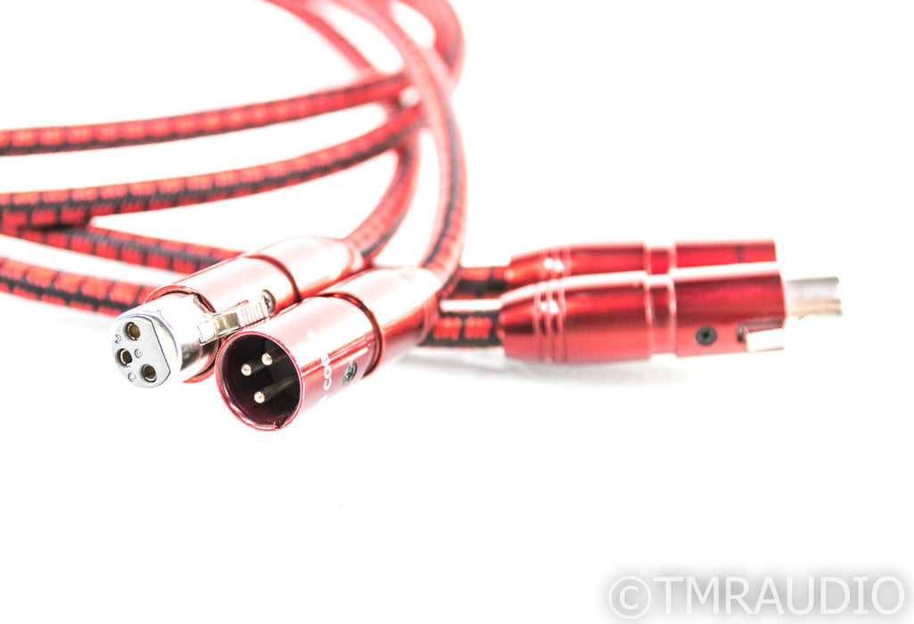 Audioquest King Cobra XLR Cables; 1m Pair Balanced Interconnects