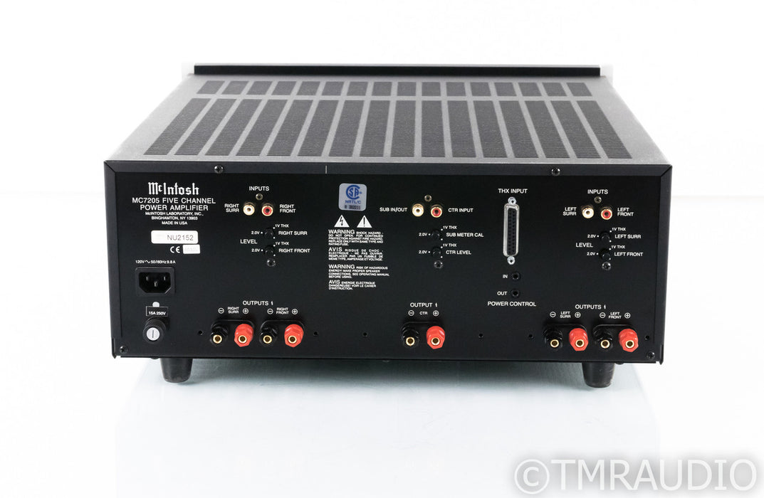 McIntosh MC7205 5 Channel Power Amplifier; MC-7205 (1/7)