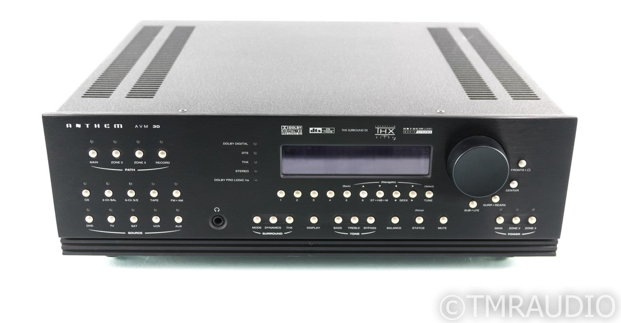 Anthem AVM 30 7.2 Channel Home Theater Processor; AVM30 (No Remote)
