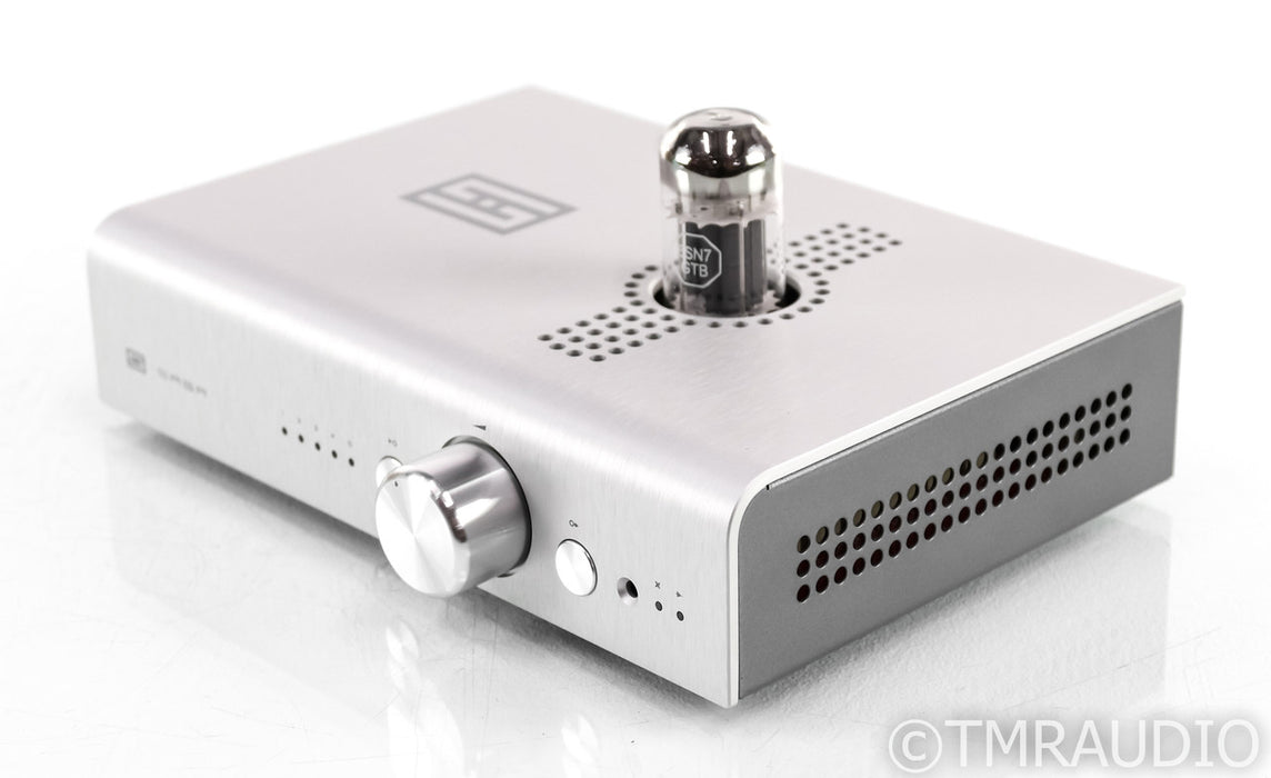 Schiit Saga+ Stereo Hybrid Tube Preamplifier; Silver; Remote