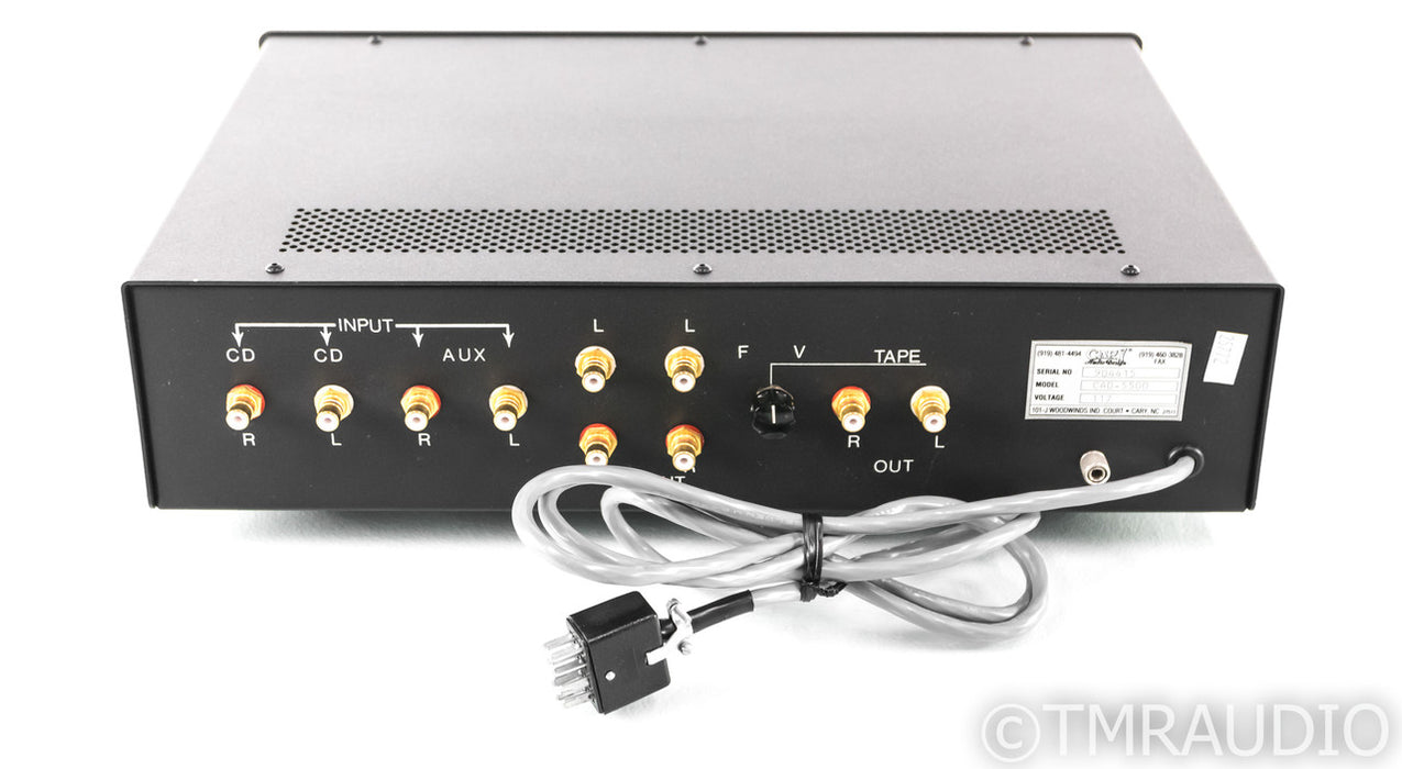 Cary Audio CAD 5500 Stereo Tube Preamplifier; CD Processor / Buffer; CAD-5500