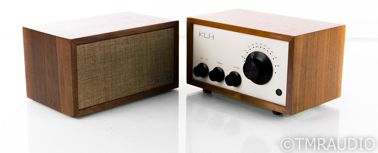 KLH Model Eight (8) Vintage Tube FM Tuner w/ Speaker