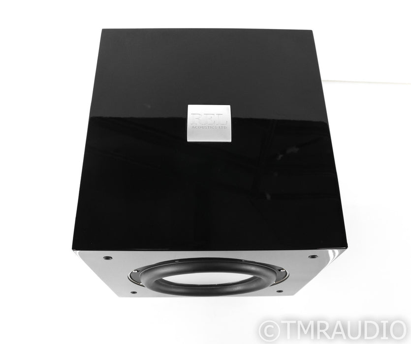 REL S/3 10" Powered Subwoofer; Piano Black; S3