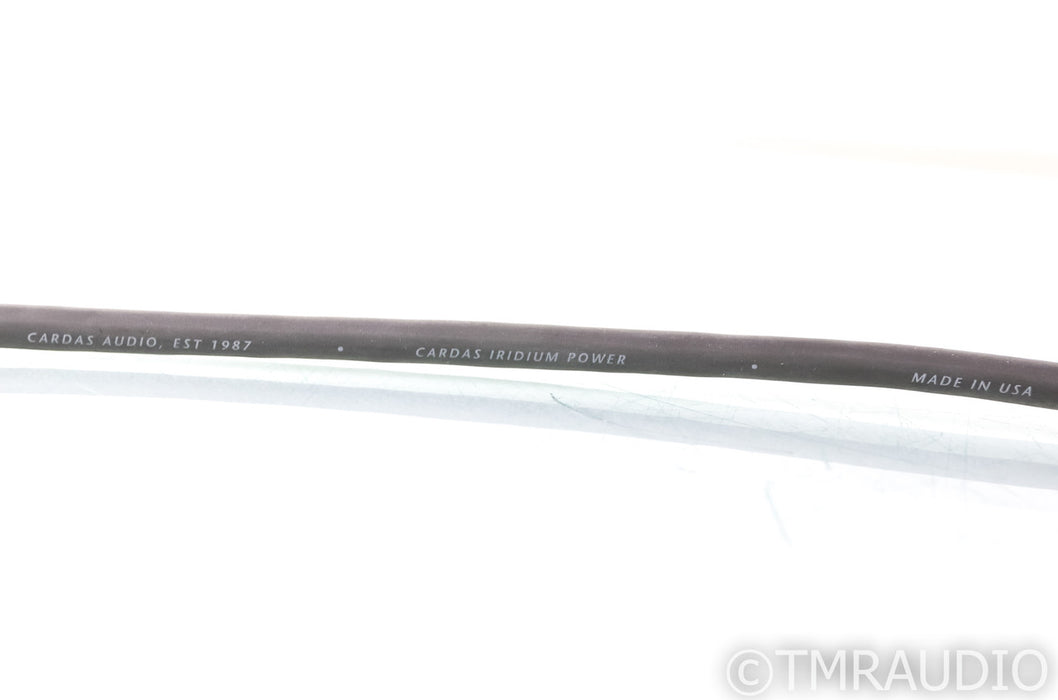 Cardas Iridium Power Cable; 1.5m AC Cord