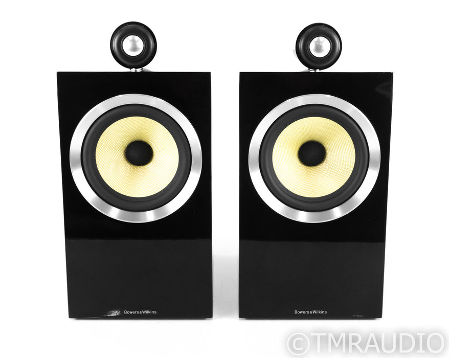 B&W CM6 S2 Bookshelf Speakers; Gloss Black Pair; CM6S2