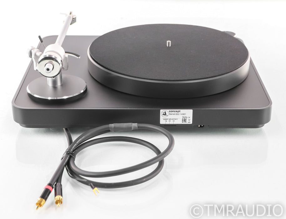 Clearaudio Concept Turntable; Satisfy Carbon Tonearm; Concept MC Cartridge