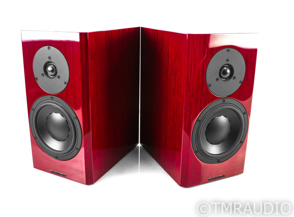 Dynaudio Special Forty Bookshelf Speakers; Gloss Red Birch Pair; 40th Anniversary