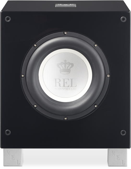 REL T-7i 8" Powered Subwoofer; T7i; Piano Black (New / Warranty)