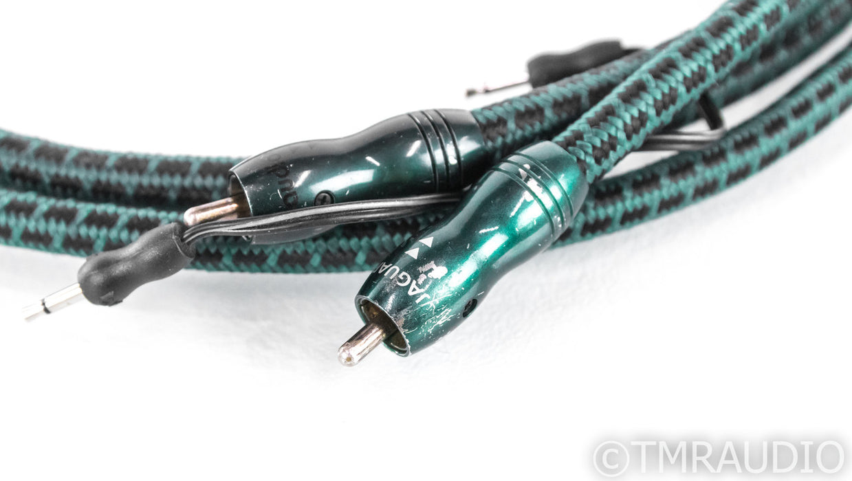 AudioQuest Jaguar RCA Cables; 1m Pair Interconnects (No DBS Bricks)
