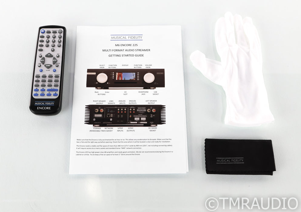 Musical Fidelity M6 Encore 225 Integrated Amplifier / Streamer; DAC; 1TB HDD