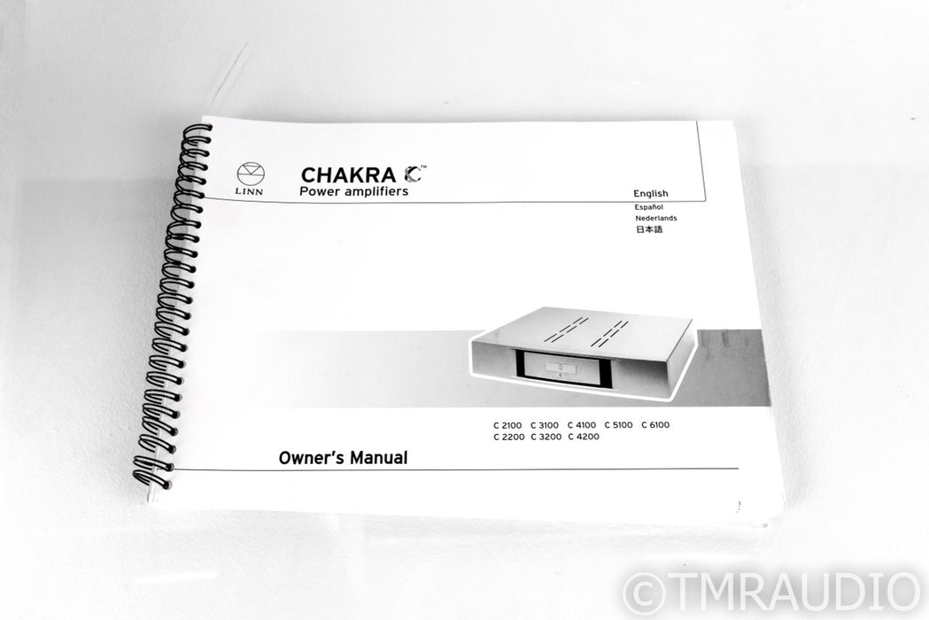 Linn Chakra C2200 Stereo Power Amplifier; C-2200